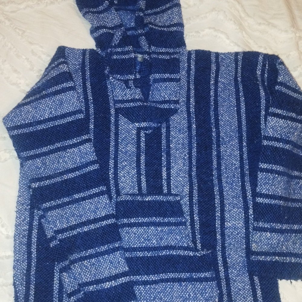 Boys Blue Striped Sweater